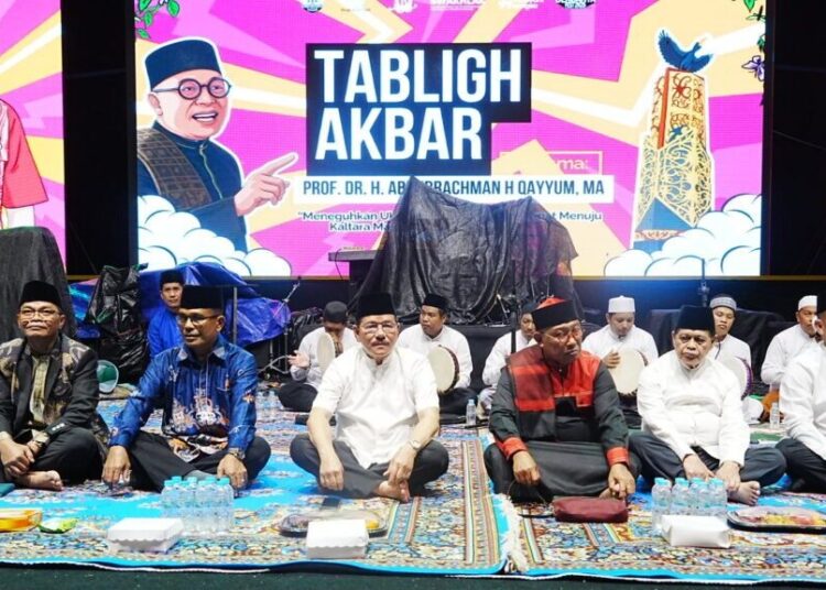 Tabligh Akbar Meriahkan HUT ke-13 Kaltara di Kebun Raya Bundayati