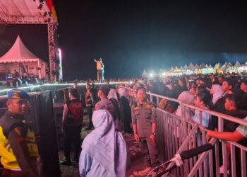 Puluhan Personel Kepolisian Dikerahkan Guna Pengamanan Benuanta Fest 2K25