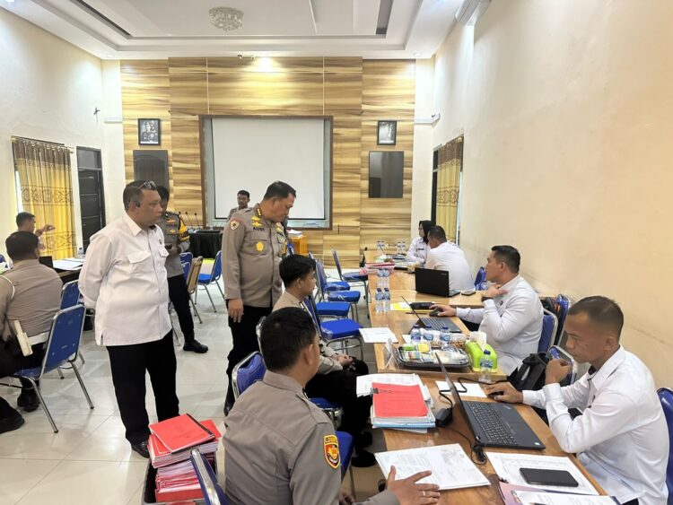 Audit Kinerja Tahap II Itwasda Polda Kaltara Dilaksanakan di Polresta Bulungan
