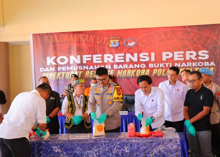 Pemusnahan 4,5 Kg Sabu: Polda Kaltara Pertegas Sikap Melawan Narkotika