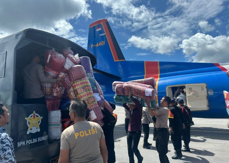 Bantuan Logistik Terus Mengalir, Polda Sumut Pastikan Distribusi Aman dan Tepat Sasaran 