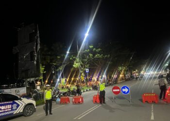 Sat Lantas Polresta Bulungan Amankan Gelaran Temu Tari se-Kalimantan Utara