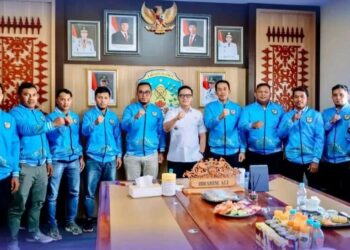 Bupati Tana Tidung Terima Silaturahmi KNPI, Dorong Kolaborasi Pengembangan Pemuda