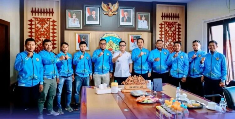 Bupati Tana Tidung Terima Silaturahmi KNPI, Dorong Kolaborasi Pengembangan Pemuda