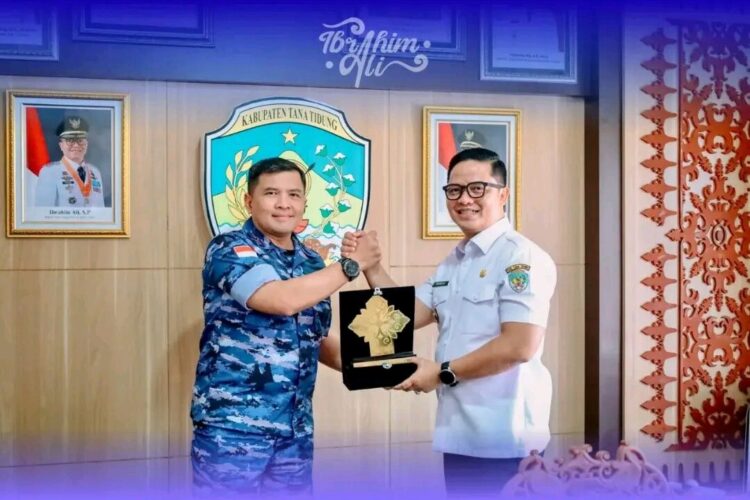 Bupati Tana Tidung Silaturahmi Komandan Lanud Anang Busra, Perkuat Sinergi Pemda dan TNI AU