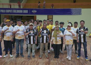 Bupati Bulungan Resmi Buka Turnamen Voli Piala Bupati 2025