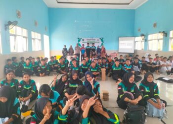 Polresta Bulungan Beri Penyuluhan Bahaya Narkoba kepada Siswa SMK 3 Gunung Sari