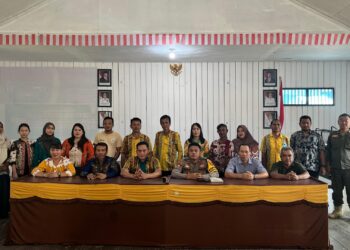 Puskesmas Long Beluah Gelar Rapat Lintas Sektoral Triwulan IV di Tanjung Palas Barat