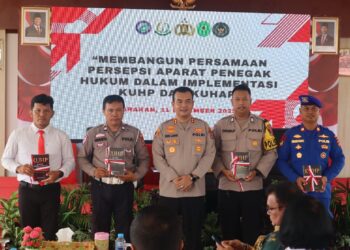 Polres Tarakan Laksanakan Kegiatan Sosialisasi KUHP dan KUHAP