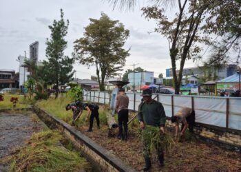 Polresta Bulungan Libatkan Diri Lewat Karya Bakti Hari Juang TNI AD 2025
