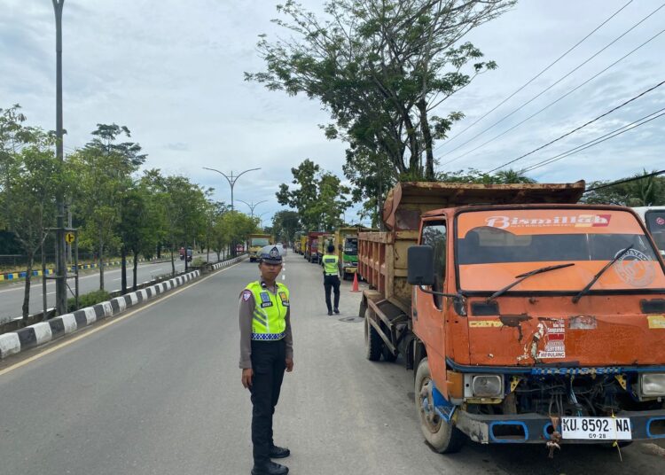Cegah Macet, Satlantas Bulungan Awasi dan Tata Ulang Antrean di SPBU