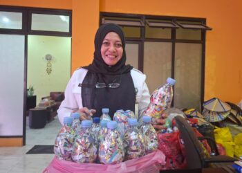 DLH Bulungan Dorong Pengurangan Sampah Plastik Lewat Program Ecobrik