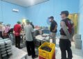 Polsek Tanjung Palas Utara Monitoring Pendistribusian Makan Bergizi Gratis di 22 Sekolah