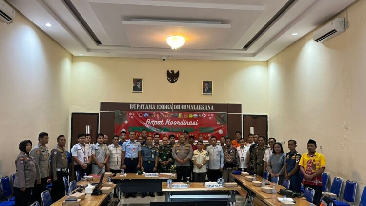 Polresta Bulungan Gelar Rakor Operasi Lilin Kayan 2025