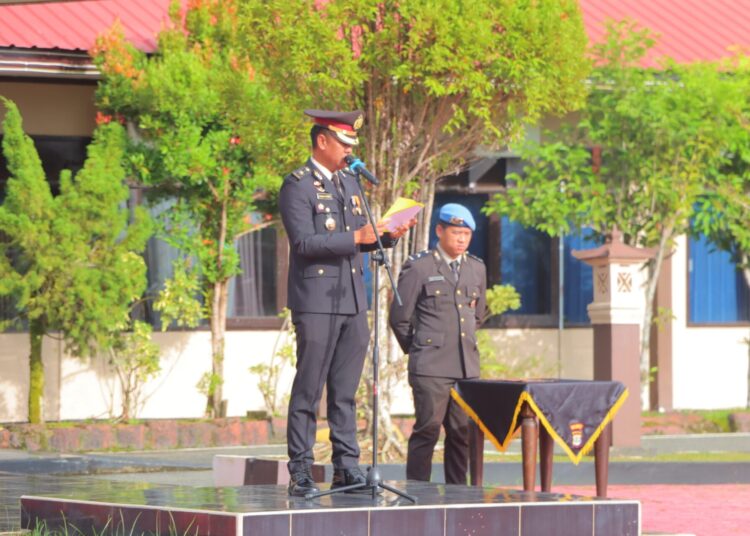 Polresta Bulungan Gelar Upacara Hari Bela Negara