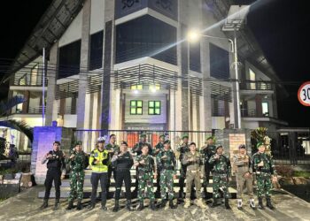Jelang Natal dan Tahun Baru, Aparat Gabungan Gelar Patroli Pengamanan