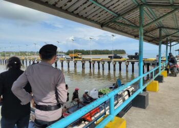 Polresta Bulungan Gelar Operasi Lilin Kayan 2025 di Pelabuhan Pulau Bunyu