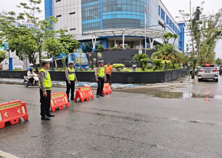 Satlantas Kerahkan Personel Amankan Jalan Sehat