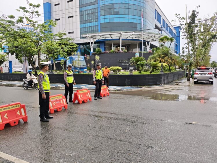 Satlantas Kerahkan Personel Amankan Jalan Sehat