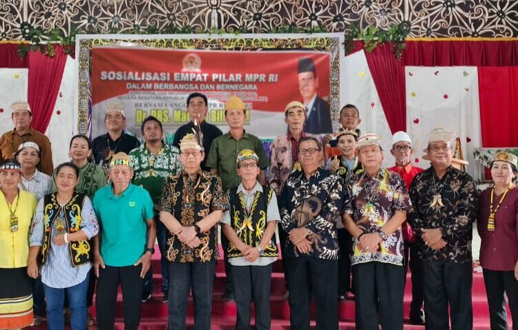 Kolaborasi Pemuda Asli Kalimantan, Marthin Billa Kobarkan Semangat Empat Pilar di Kaltara