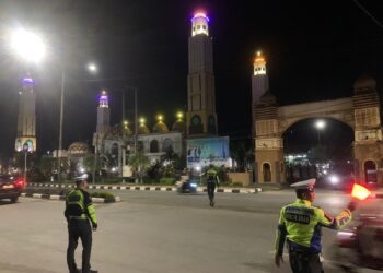 Jaga Kekhusyukan Ibadah, Polresta Bulungan Hadir Amankan Peringatan Isra Miraj