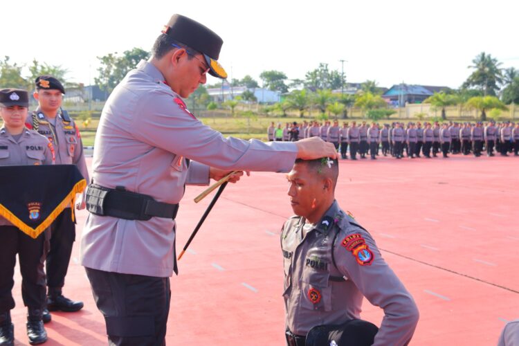Polda Kaltara Sambut 101 Bintara Remaja Lulusan Diktuk 2025