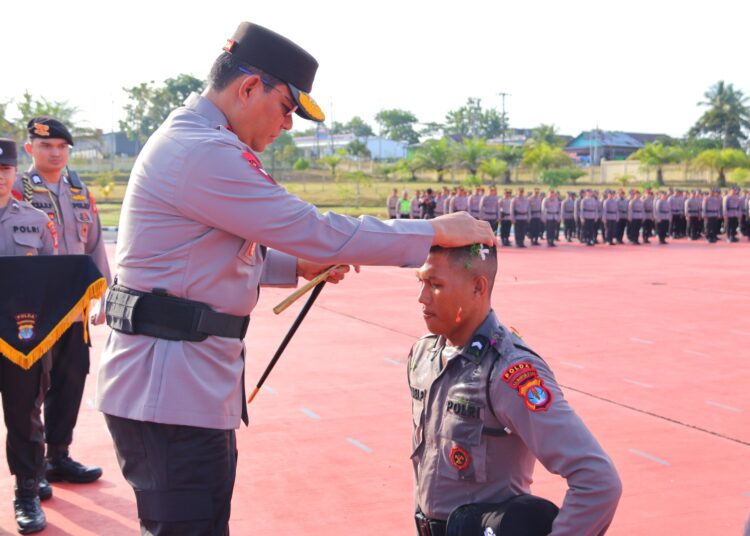 Polda Kaltara Sambut 101 Bintara Remaja Lulusan Diktuk 2025