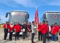 PDIP Bulungan Lepas Relawan dan Mobil Klinik ke Sumatera, Markus Juk, Wujud Nyata Kepedulian Wong Cilik