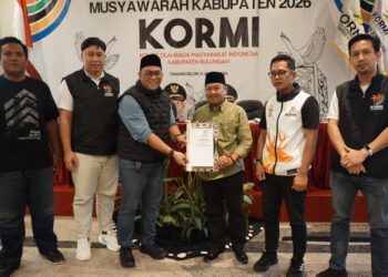 Didukung 12 Inorga, Adimas Putro Utomo Pimpin KORMI Bulungan