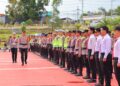 Wakapolda Kaltara Pimpin Apel Gelar Pasukan Operasi Keselamatan Kayan 2026