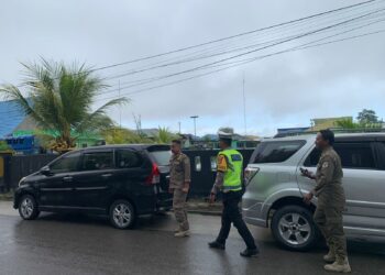 Sat Lantas Polresta Bulungan Imbau Pengendara Tidak Parkir Sembarangan