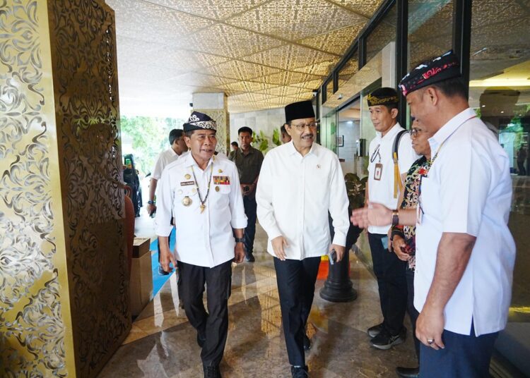 Temui Mensos, Gubernur Kaltara Usulkan Sekolah Rakyat dan Jaminan Kesehatan Warga