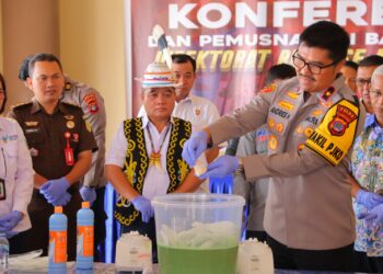 44 Kasus Narkotika Diungkap, Polda Kaltara Selamatkan Ribuan Jiwa