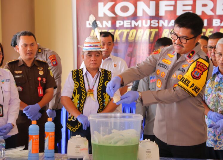 44 Kasus Narkotika Diungkap, Polda Kaltara Selamatkan Ribuan Jiwa
