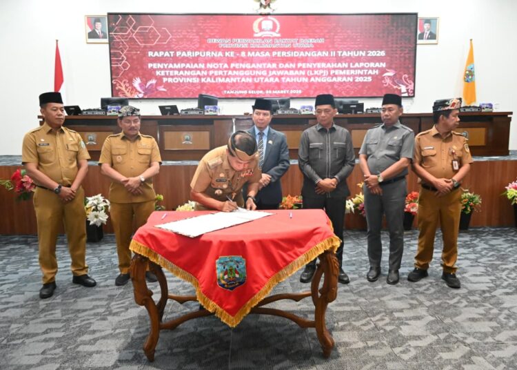 DPRD Kaltara Terima LKPJ 2025, Segera Dibahas Melalui Pansus