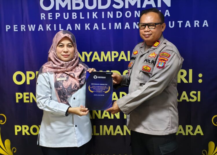 Polresta Bulungan Mendapatkan Penilaian Dari Ombudsman