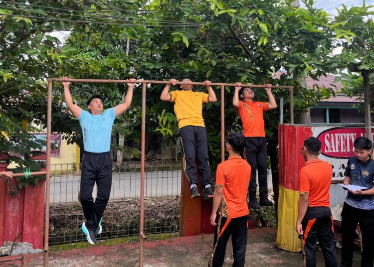 Personel Polresta Bulungan Jalani Tes Kesamaptaan Jasmani