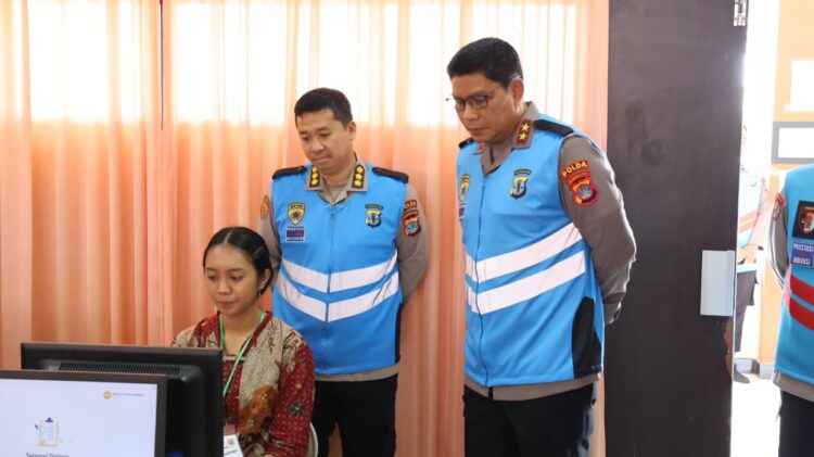 Kapolda Kaltara Cek Langsung Tes Psikologi Calon Taruna AKPOL 2026