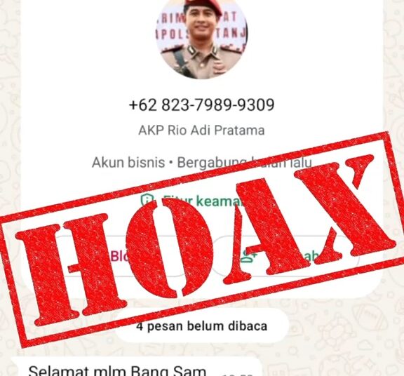 Waspada! Nama Kasat Reskrim Bulungan Dicatut, Modus Penipuan Beredar di WhatsApp