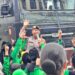 Ditsamapta Polda Kaltara Sambut Ceria Siswa SDIT Nurul Hikmah