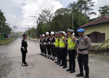 Sat Lantas Polresta Bulungan Gelar Razia Gabungan, Lalu Lintas Tetap Lancar