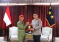 Perkuat Sinergitas, Kapolda Kaltara Terima Kunjungan Dan-Grup 4 Kopassus