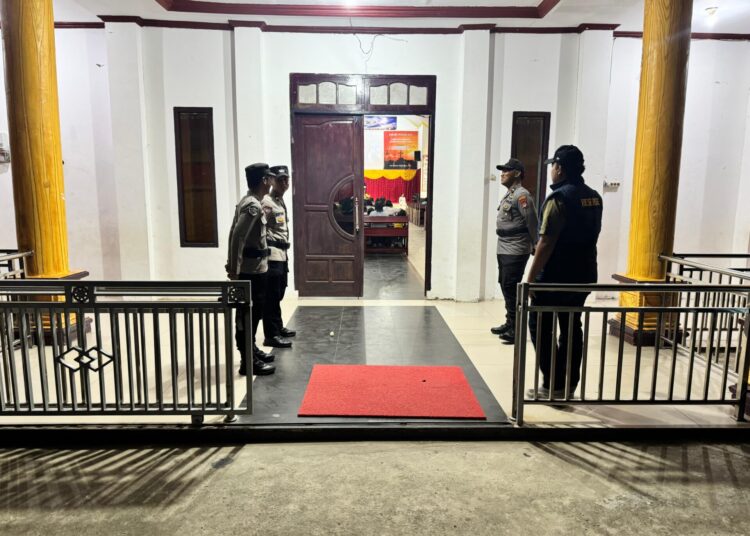 Polisi Amankan Ibadah Kenaikan Yesus Kristus di GKII Tengkapak