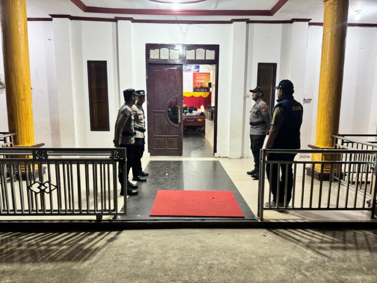 Polisi Amankan Ibadah Kenaikan Yesus Kristus di GKII Tengkapak
