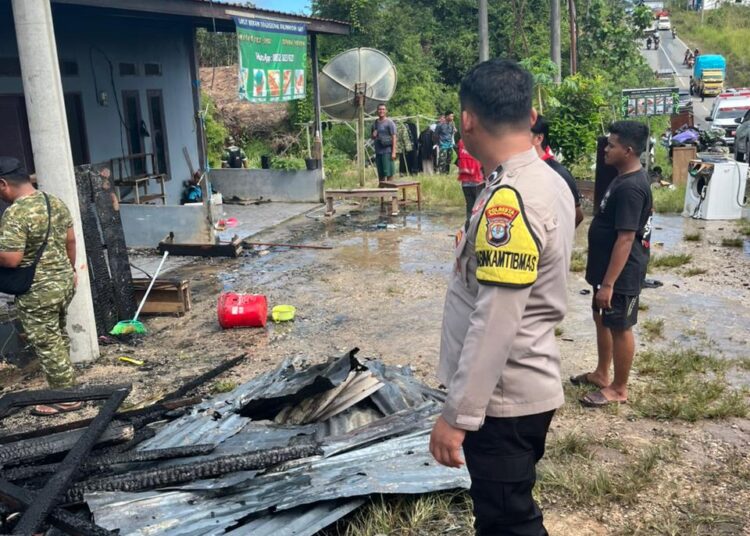 Empat Pintu Kontrakan di Gunung Sari Ludes Terbakar