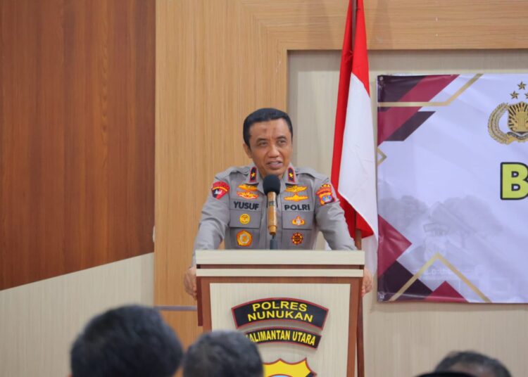 Wakapolda Kaltara Gelar Kunjungan Kerja ke Polres Nunukan