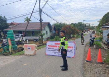 Mubes LADK Bulungan Polisi Amankan Arus Laluintas