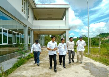 Sekprov Kaltara Minta Penyempurnaan Gedung Baru BPSDM Rampung 15 Hari