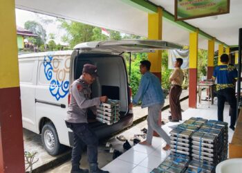 Polsek Tanjung Palas Utara Monitoring Distribusi MBG