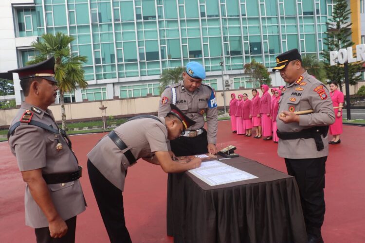 Lima Jabatan Strategis di Polresta Bulungan Berganti, Ini Pesan Kapolresta